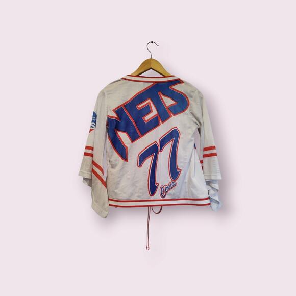 NBA 4HER GIII-Sports‎ by Carl Banks New Jersey Nets Women's Sz M Tie Jersey - Picture 12 of 14